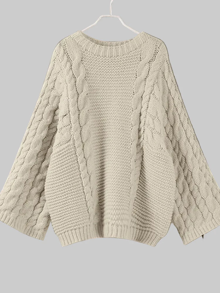 Mikaela - Oversized pletený svetr