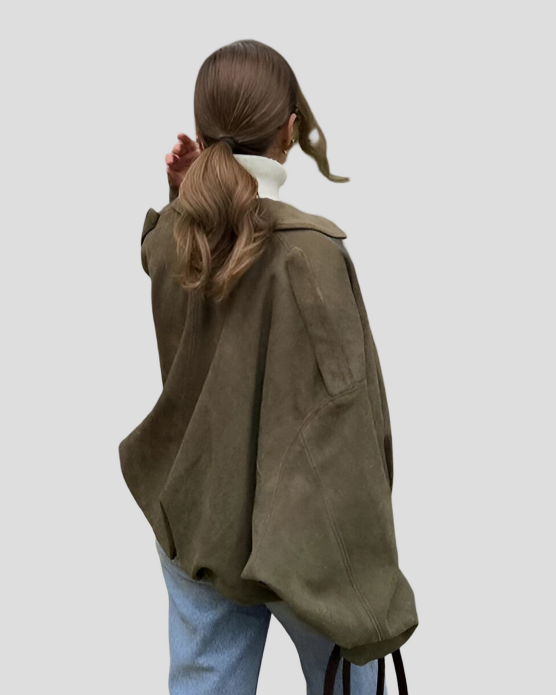 Blanka – Bomber bunda z semiše