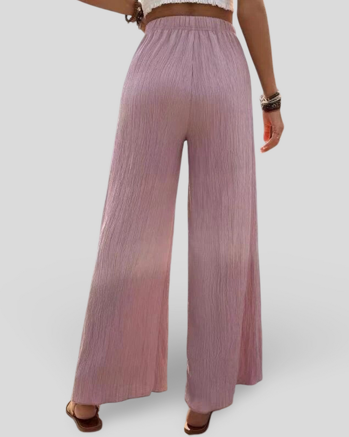 Kateřina - Pohodlné široké kalhoty