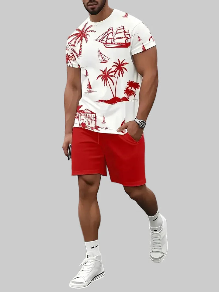 Barea – Elegantní letní souprava Zweiteilig Gedruckt