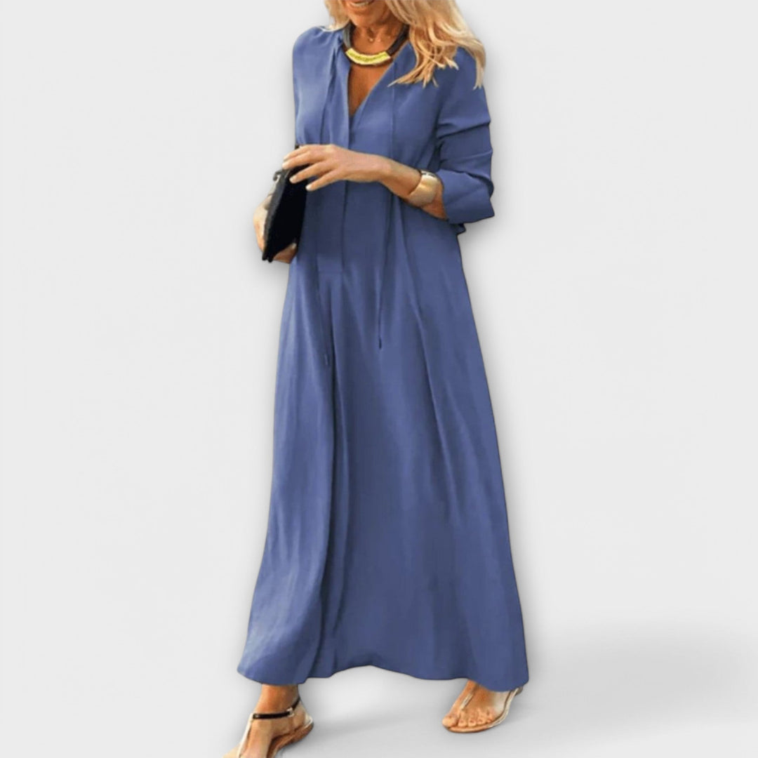 Julie - Letní maxi ležérní šaty