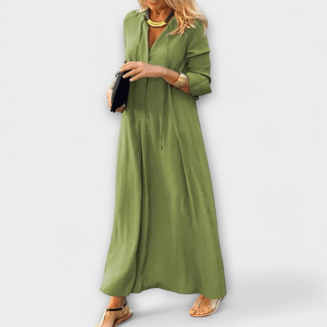 Julie - Letní maxi ležérní šaty