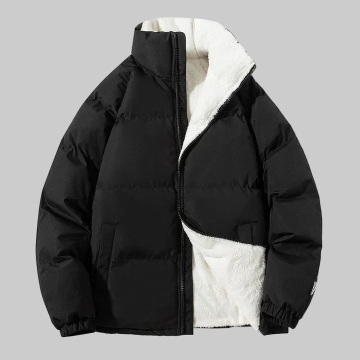 Alpine - Puffer bunda s sherpa podšívkou