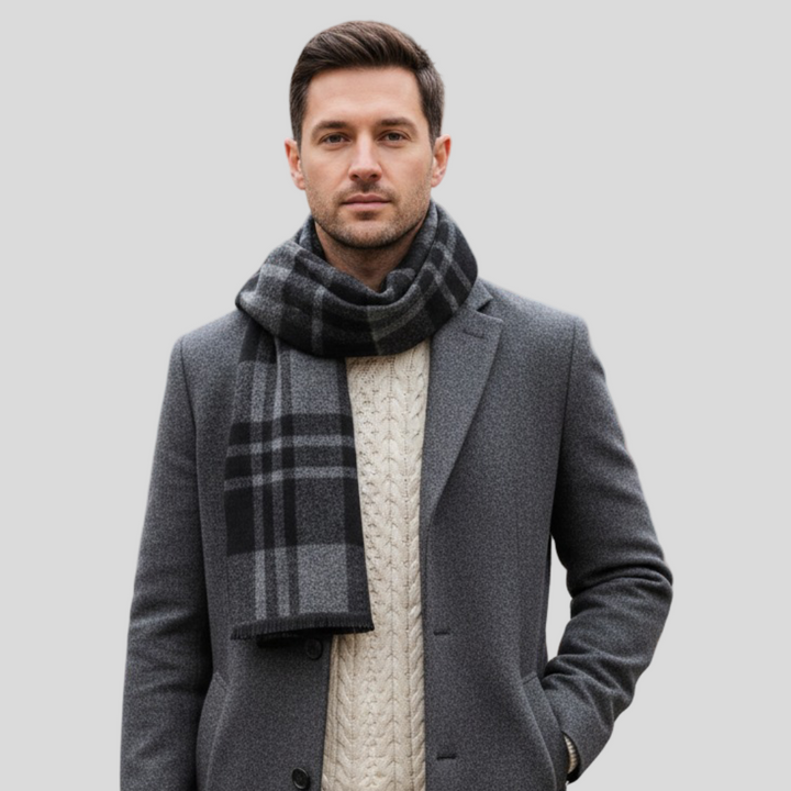Petr - Klasický kostkovaný šál