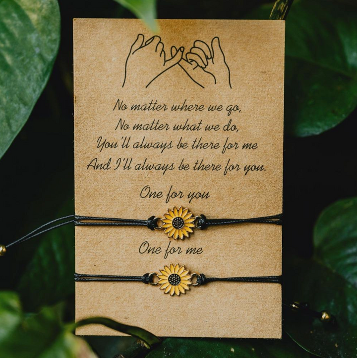 Slunečnice - Náramek přátelství