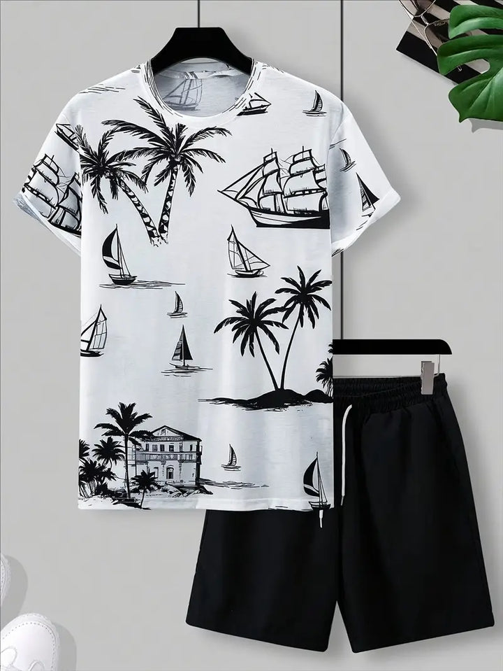 Barea – Elegantní letní souprava Zweiteilig Gedruckt