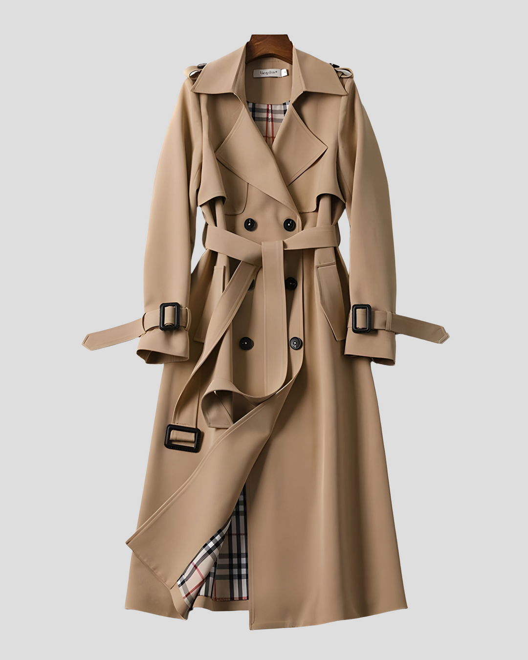Hana – Elegantní trench coat s nadčasovým stylem