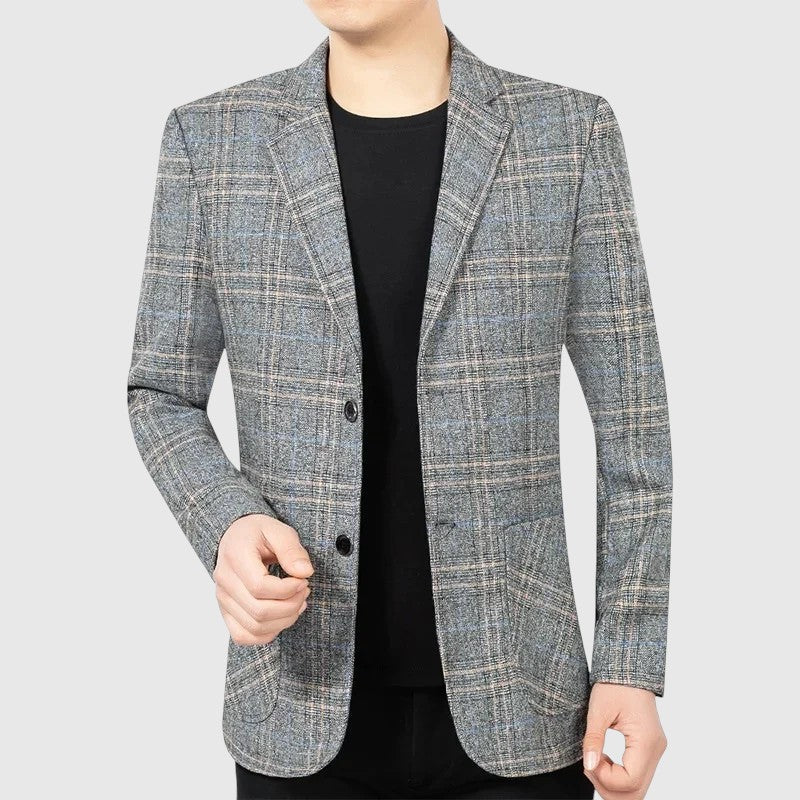 Zdeněk – Klasický kostkovaný blazer