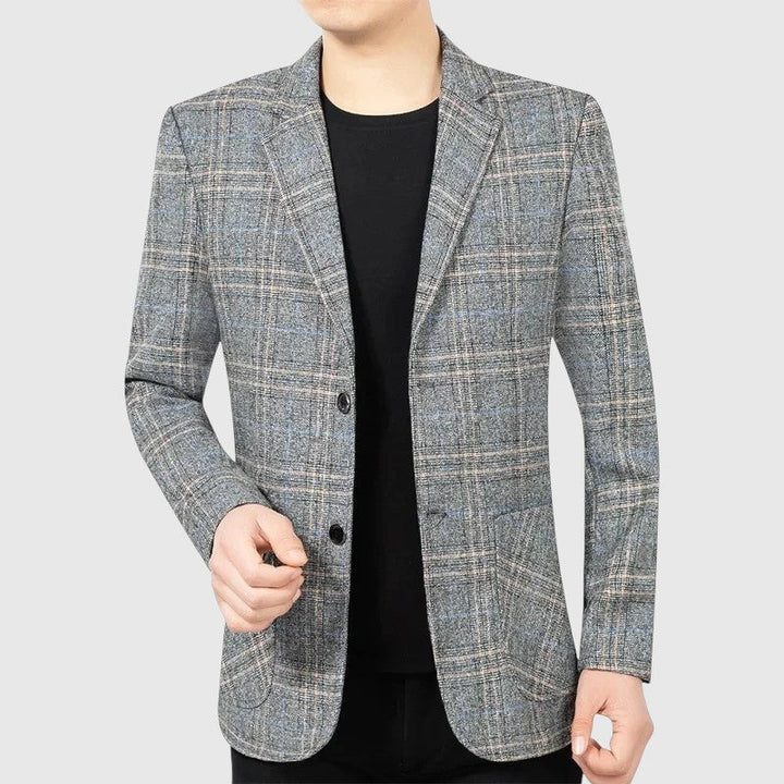 Zdeněk – Klasický kostkovaný blazer