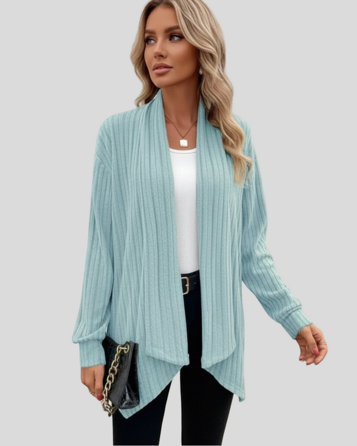 Ashley - Dlouhý kardigan bez knoflíků