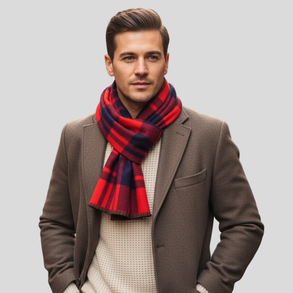 Petr - Klasický kostkovaný šál