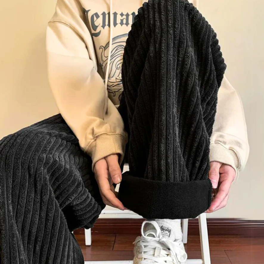 CLAUD - Elegantní kordové kalhoty