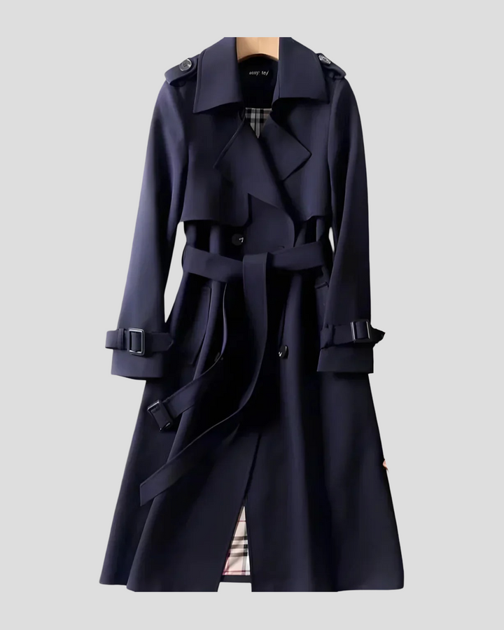 Hana – Elegantní trench coat s nadčasovým stylem