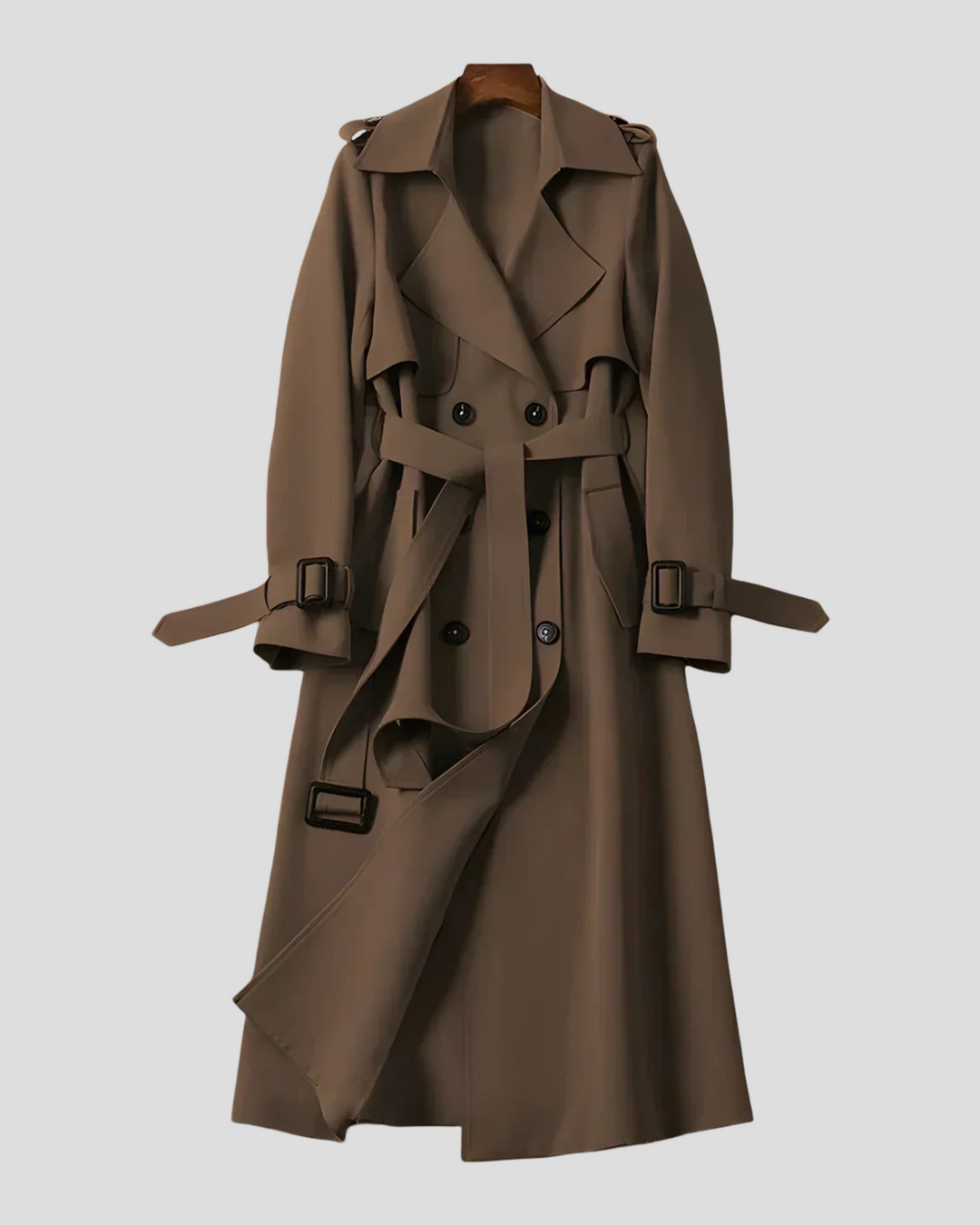 Hana – Elegantní trench coat s nadčasovým stylem