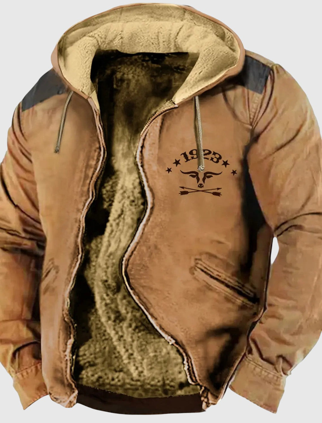 Tadeáš - Pánský kabát s vlněnou podšívkou