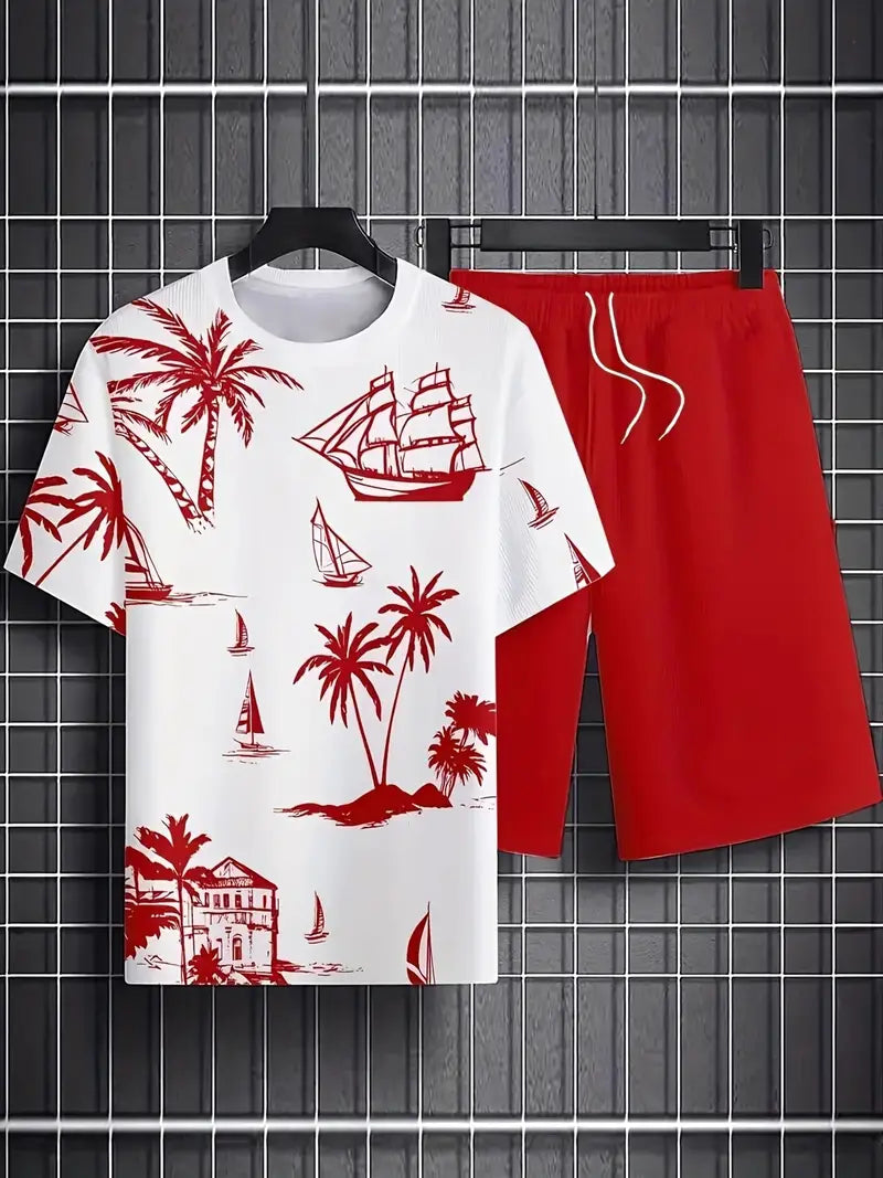 Barea – Elegantní letní souprava Zweiteilig Gedruckt