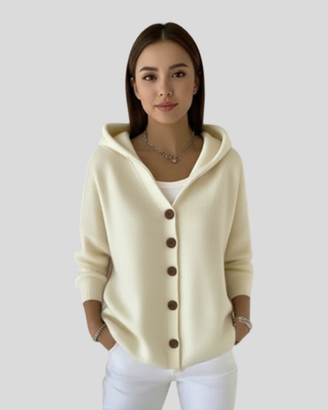 Beata - Kardigan s kapucí