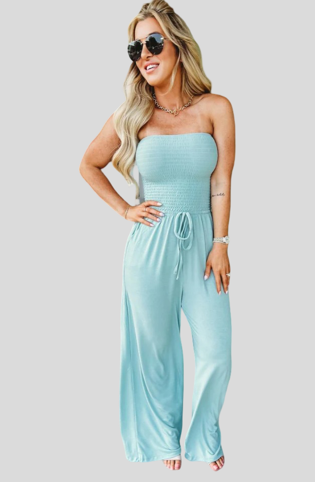 Stela – bezramínkový overal „Korálový západ slunce“