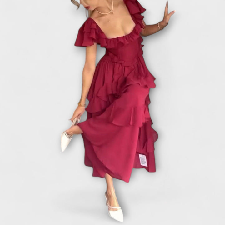 Apolena - Letní šaty s volánky