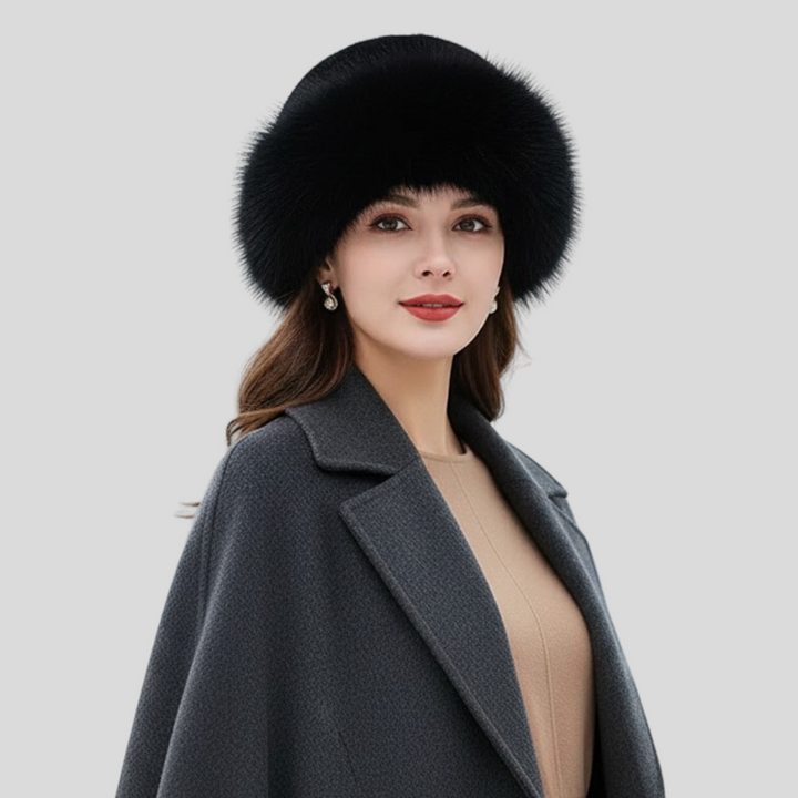 Velora - Elegantní kožešinová čepice