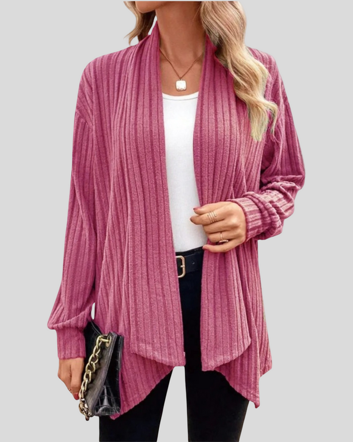 Ashley - Dlouhý kardigan bez knoflíků