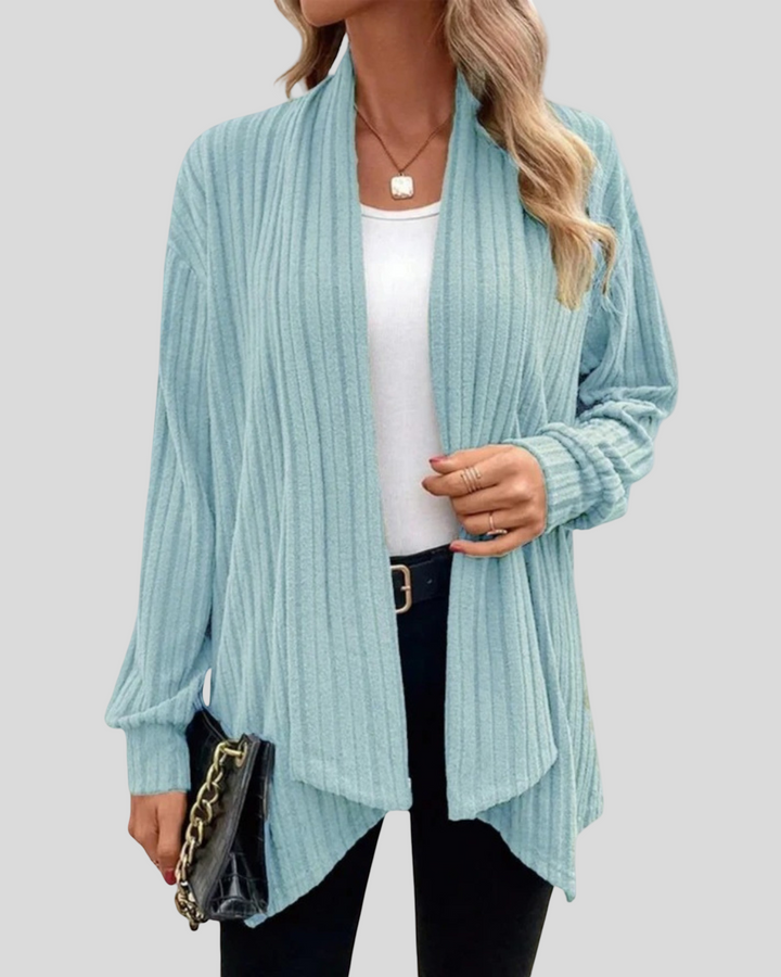 Ashley - Dlouhý kardigan bez knoflíků