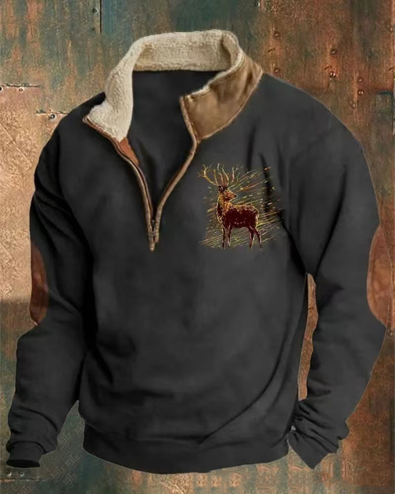 LUKAS - MODERNÍ KABÁT S ZIPEM AŽ DO ČTYŘ HRUDNÍKŮ