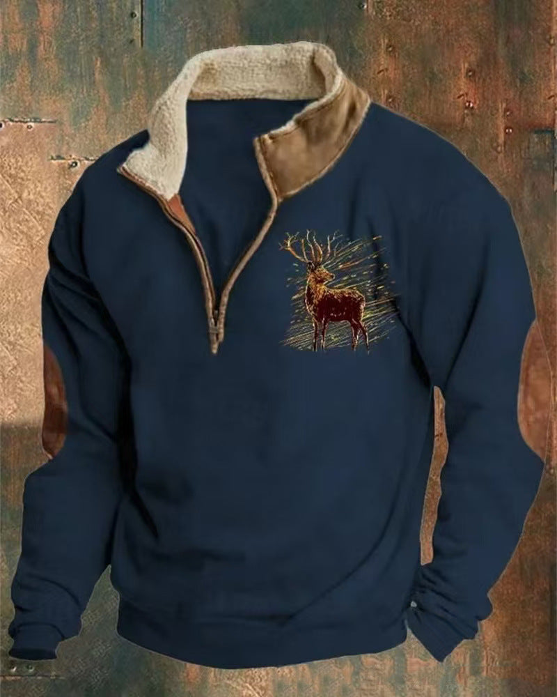 LUKAS - MODERNÍ KABÁT S ZIPEM AŽ DO ČTYŘ HRUDNÍKŮ