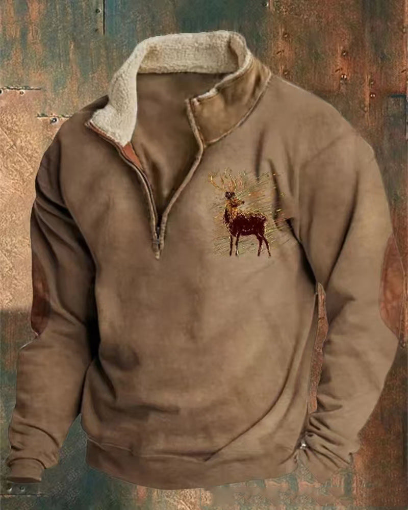 LUKAS - MODERNÍ KABÁT S ZIPEM AŽ DO ČTYŘ HRUDNÍKŮ