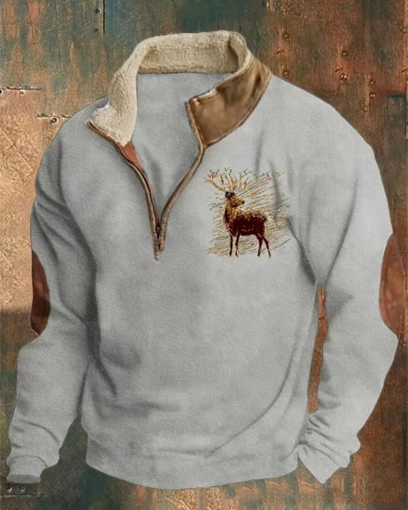 LUKAS - MODERNÍ KABÁT S ZIPEM AŽ DO ČTYŘ HRUDNÍKŮ