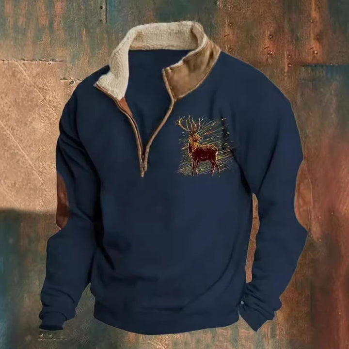 LUKAS - MODERNÍ KABÁT S ZIPEM AŽ DO ČTYŘ HRUDNÍKŮ