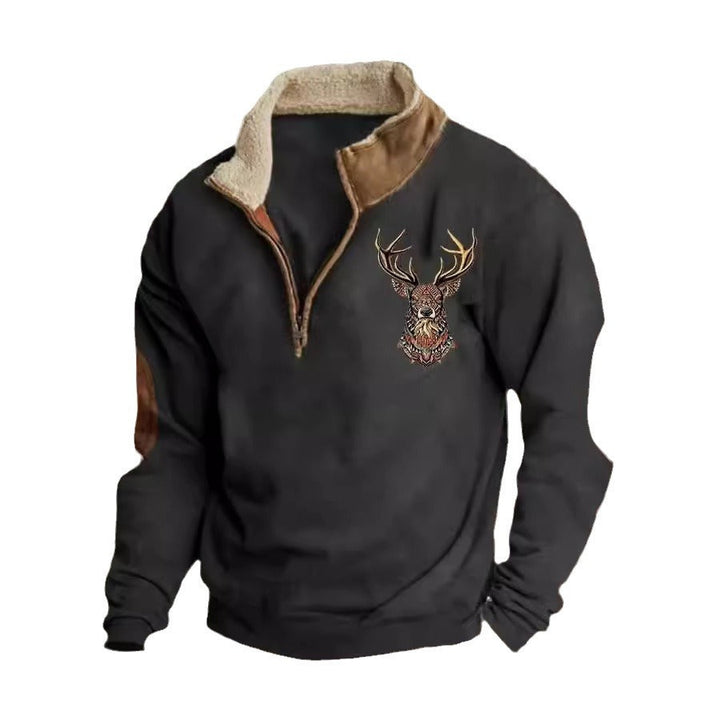 LUKAS - MODERNÍ KABÁT S ZIPEM AŽ DO ČTYŘ HRUDNÍKŮ