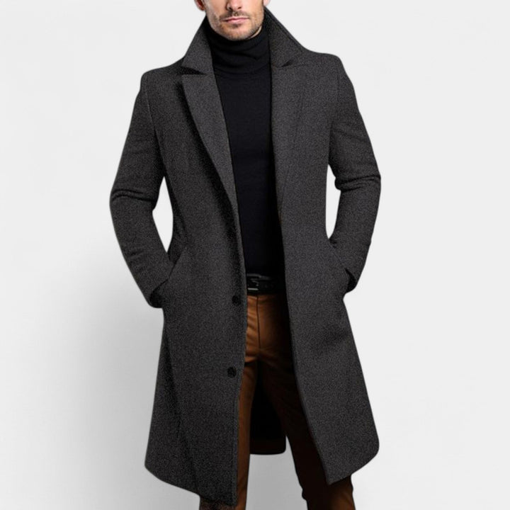 Mirek | Elegantní kabát s klopami