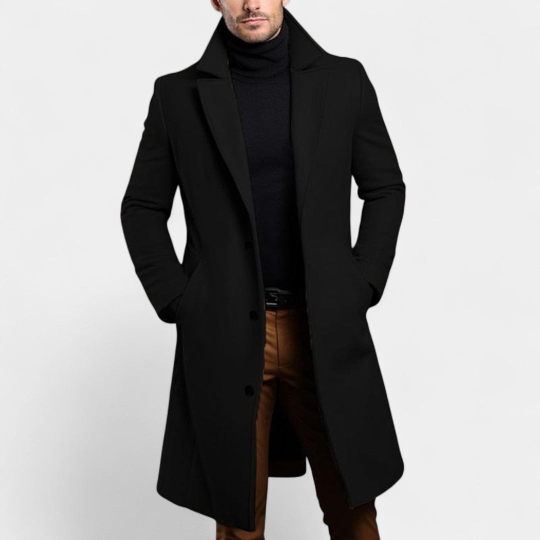 Mirek | Elegantní kabát s klopami