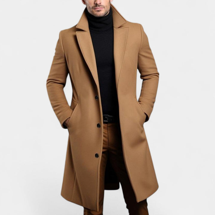 Mirek | Elegantní kabát s klopami