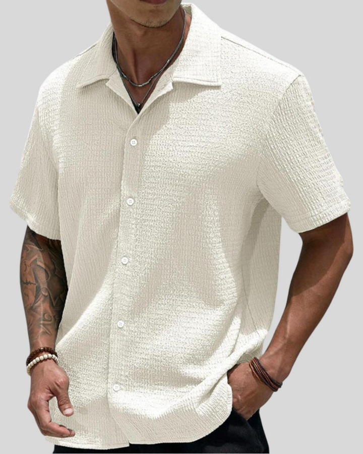 Cyril - Texturovaná Košile Letní Vánek