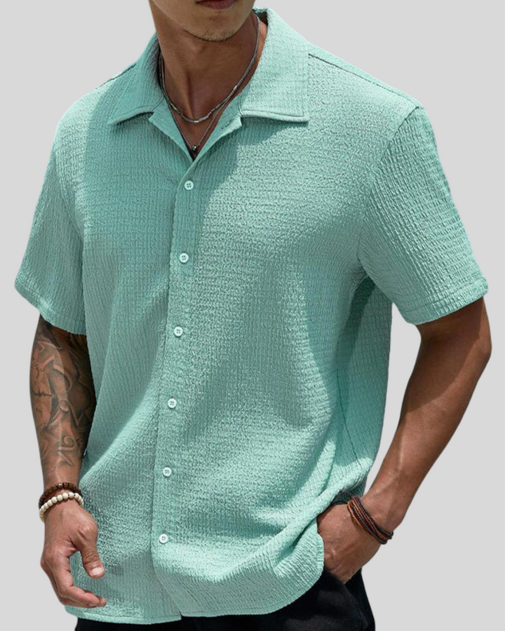 Cyril - Texturovaná Košile Letní Vánek