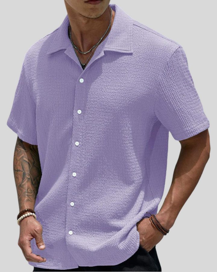 Cyril - Texturovaná Košile Letní Vánek