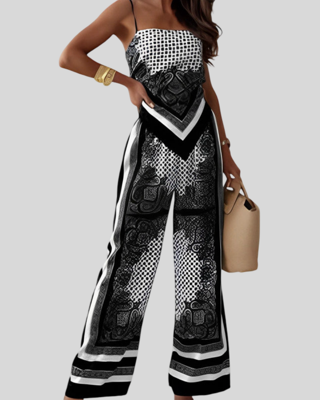 Hedvika - Sada 2 kusy Tisk Riviera