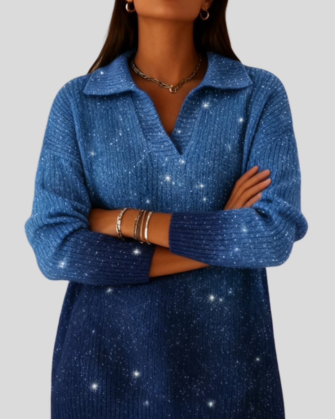 Hvězdná Noc – Svetr Nekonečné Nebe