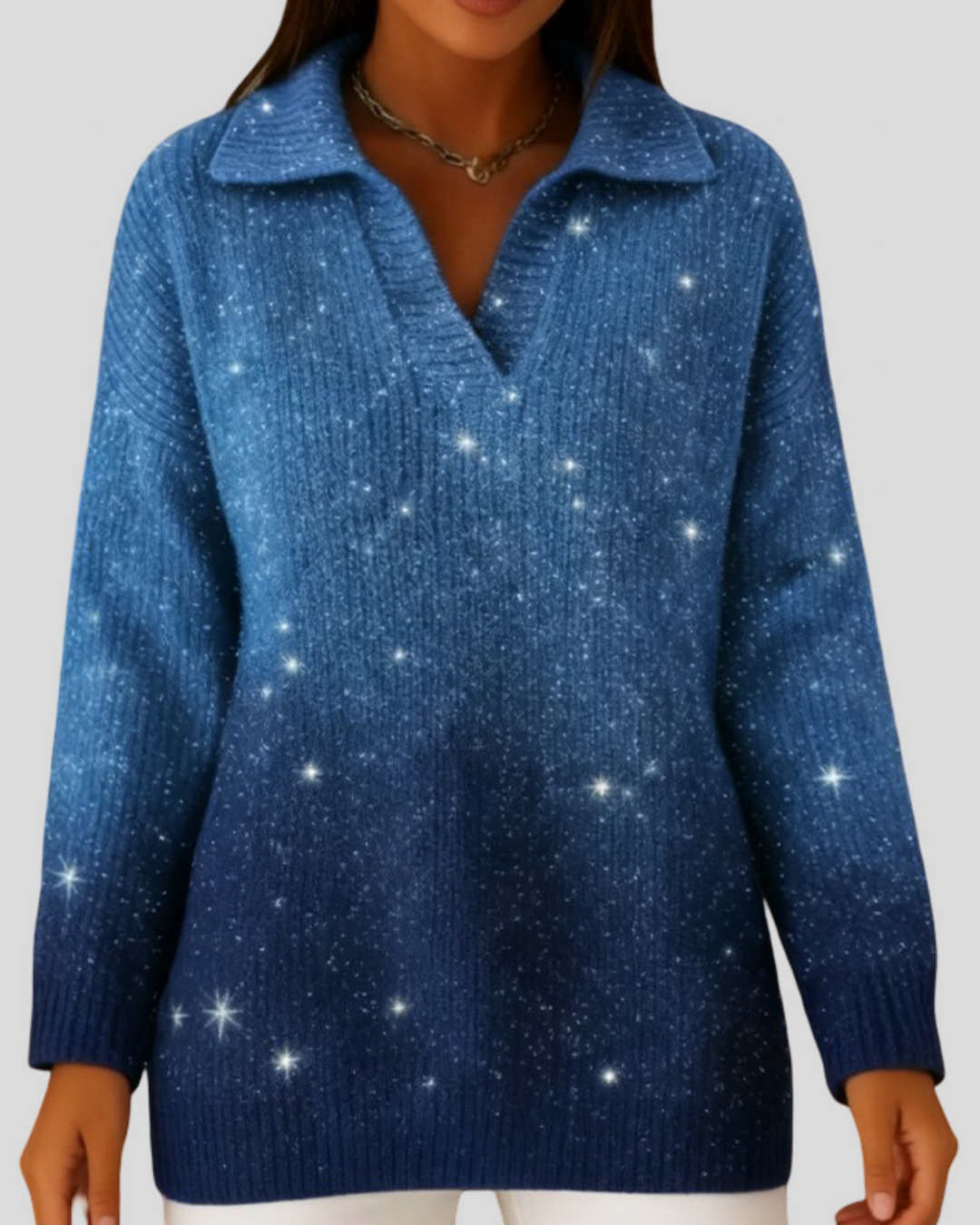 Hvězdná Noc – Svetr Nekonečné Nebe