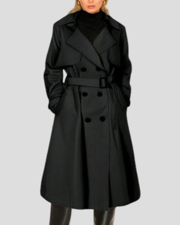 Hana – Elegantní trench coat s nadčasovým stylem