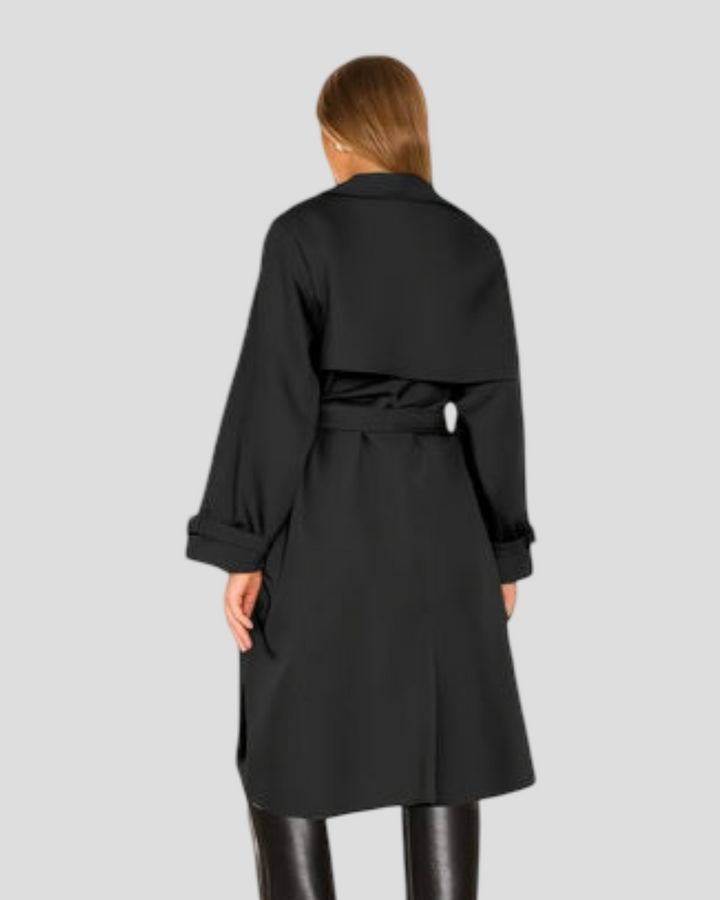 Hana – Elegantní trench coat s nadčasovým stylem