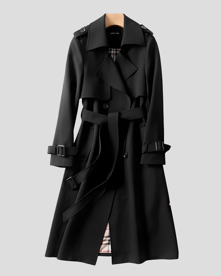 Hana – Elegantní trench coat s nadčasovým stylem